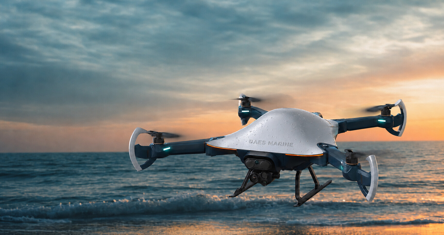 Maritime response drone